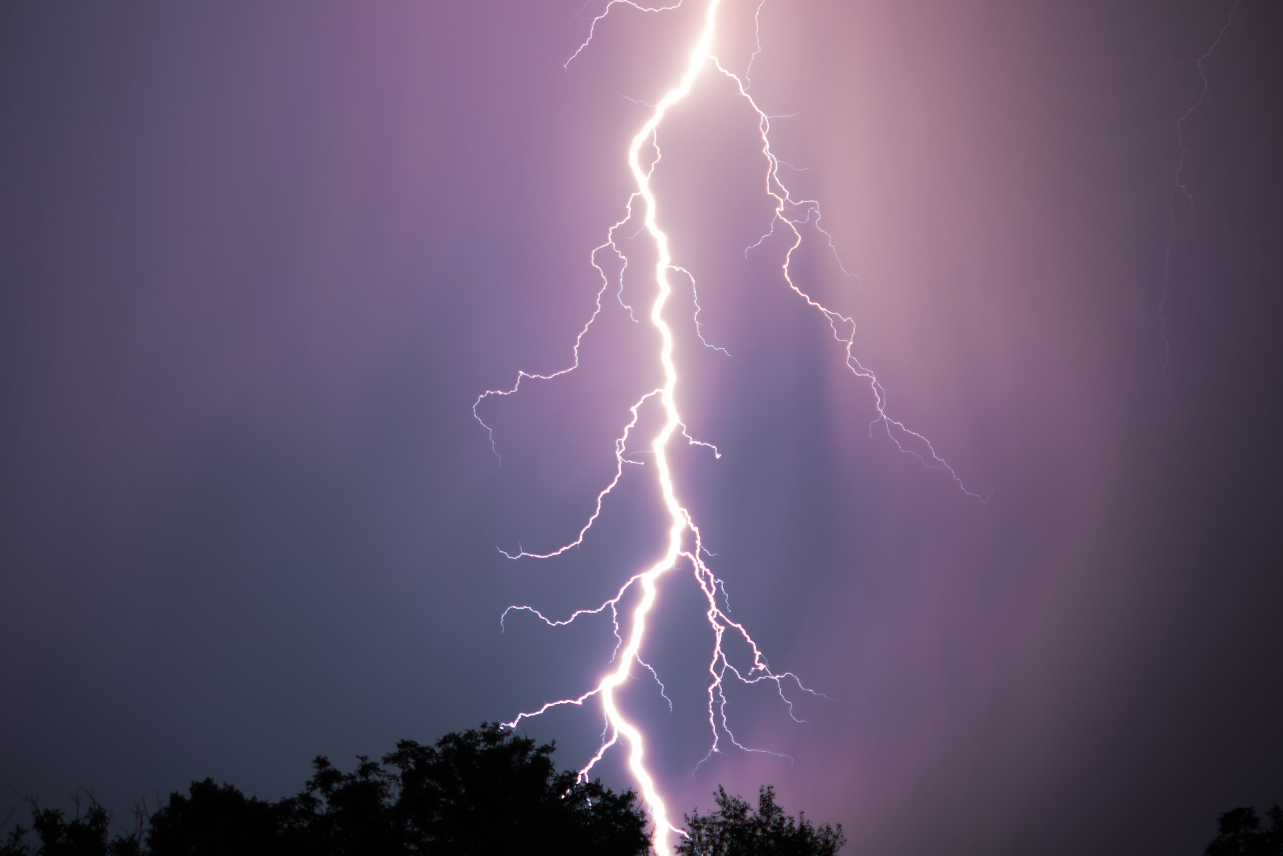 Lightning strike image
