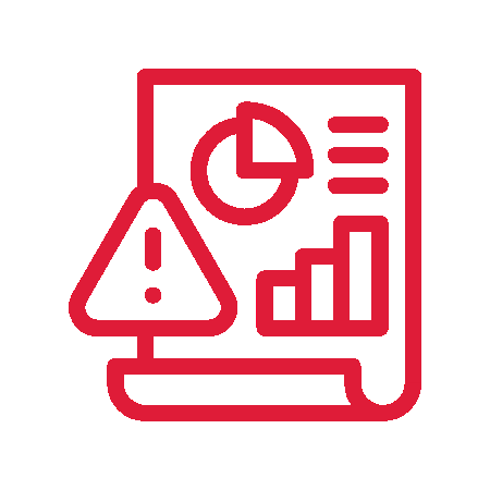Risk calculation icon