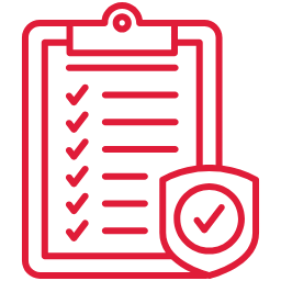 Legal and regulatory compliance icon
